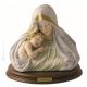 BUSTE DE LA MADONNA AVEC SAINT ENFANT Statue Statue Figurine en porcelaine de Capodimonte faite à la main en Italie