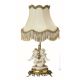 CHERUBINI AUX RAISINS - LAMPE Lampe de table en porcelaine de Capodimonte Made in Italy