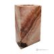 LAMPE en marbre fin onyx rose, abat-jour en pierre naturelle authentique, fait main.