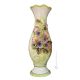 VASE en céramique artistique de style baroque avec détails en or 24 carats Fabriqué en Italie