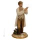 DOCTEUR Figurine en porcelaine Capodimonte faite à la main Fabriqué en Italie