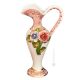 VASE en céramique artistique de style baroque avec détails en or 24 carats Fabriqué en Italie