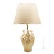 MILLENIO VASE - LAMP Lampe de table en porcelaine de Capodimonte Made in Italy