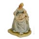 VIERGE MARIE AVEC ENFANT JÉSUS Statue figurine Capodimonte en porcelaine faite à la main en Italie