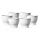 BICCHIERINO LULÙ set de 6 tasses en porcelaine style moderne authentique fait main Made in Italy