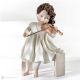 MINUET - Porcelaine de Capodimonte, musicalité avec violon, art et passion italienne.