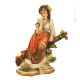 AUTOMNE Figurine Statue Capodimonte Figurine en porcelaine faite à la main Made in Italy