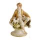 GALANTE Figurine Statue Capodimonte Figurine en Porcelaine Faite à la Main Fabriquée en Italie