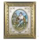 Tableau bas-relief PAOLO en porcelaine de Capodimonte Made in Italy